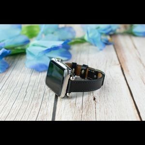 Premium Leather Apple Watch Band ( 6-5-4-3-2-1)